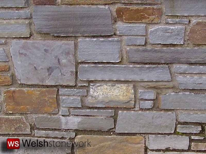 Blue Pennant Random Walling